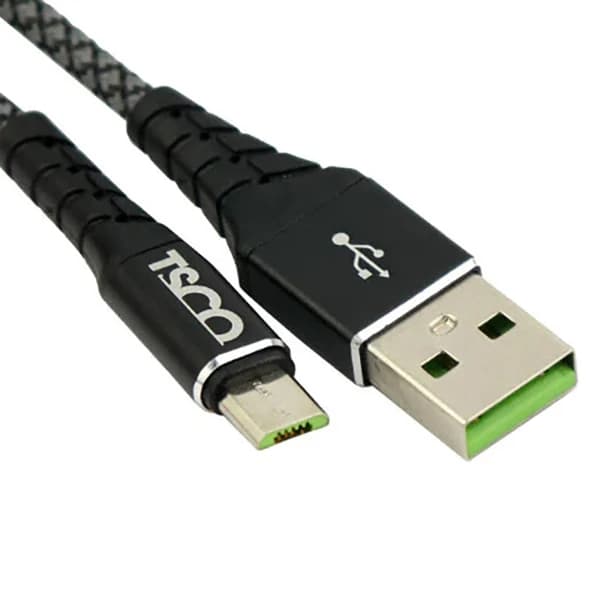 کابل تبدیل USB به MicroUSB تسکو مدل TC A104 طول 1 متر — تصویر ۸