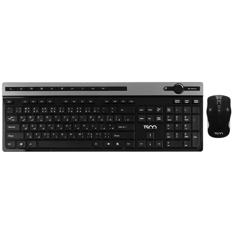 کیبورد و ماوس بیسیم تسکو مدل TKM7106W سفید — تصویر ۶