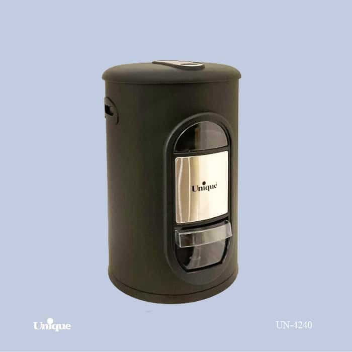 سطل برنج مشکی پیمانه دار یونیک کد UN-4240