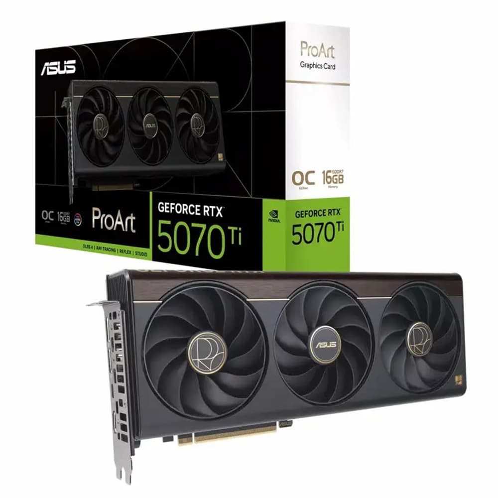 کارت گرافیک ایسوس PROART RTX 5070 TI OC 16GB GDDR7 — تصویر ۳