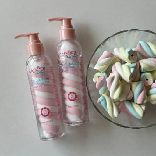 لوسیون بدن مارشمالو سادور (SADOER Marshmallow Body Lotion) — تصویر ۷