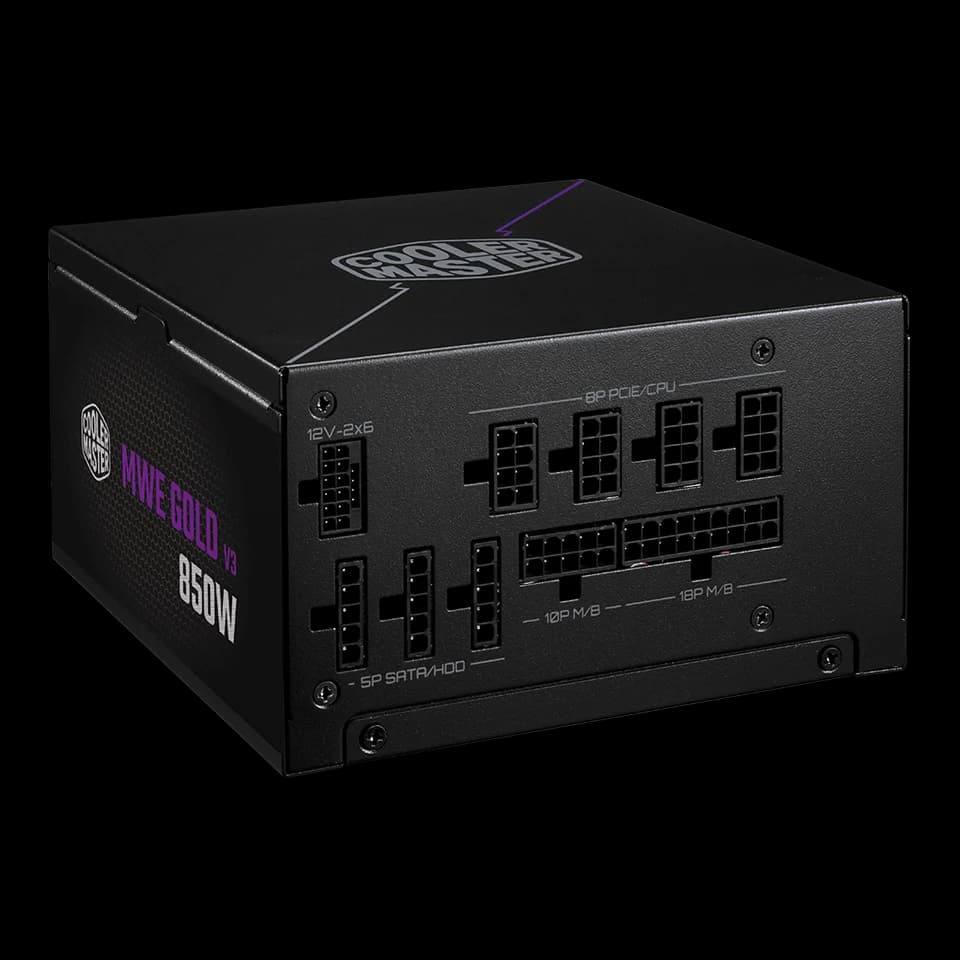 پاور Cooler Master MWE Gold 850W V3 ATX 3.1 — تصویر ۸
