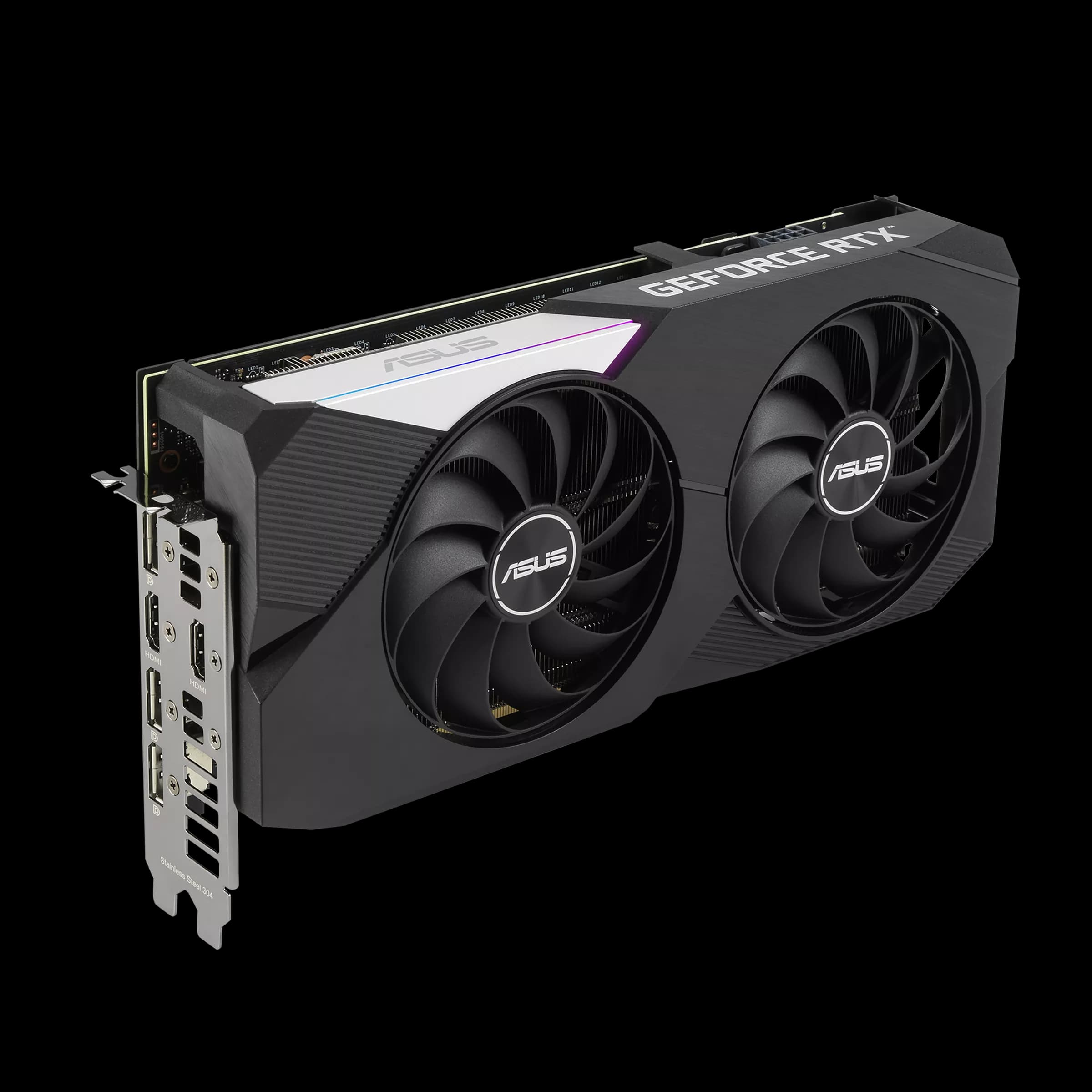 کارت گرافیک ASUS Dual GeForce RTX 3060 Ti 8GB GDDR6 استوک