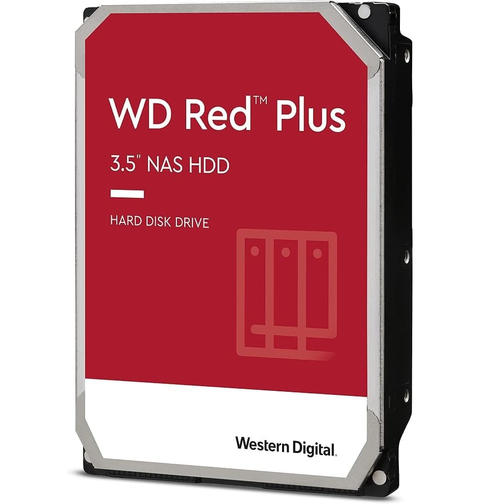 WD Red Plus 8TB SATA NAS HDD (WD80EFPX)