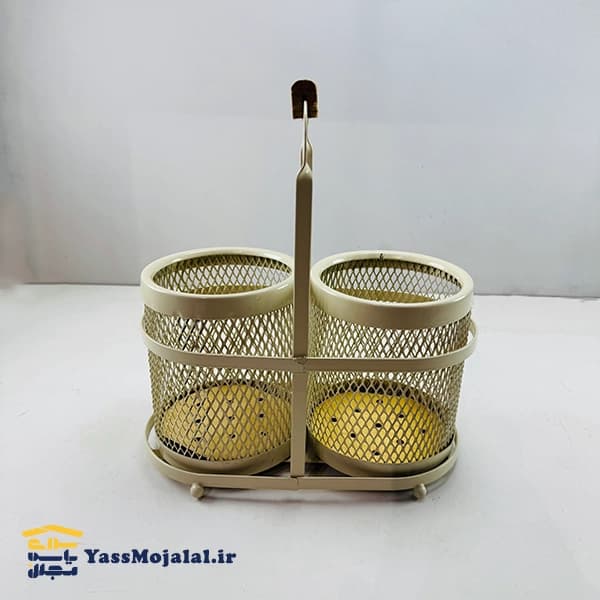 جاقاشقی دوقلو کد 1 مدل توری رنگ کرم
