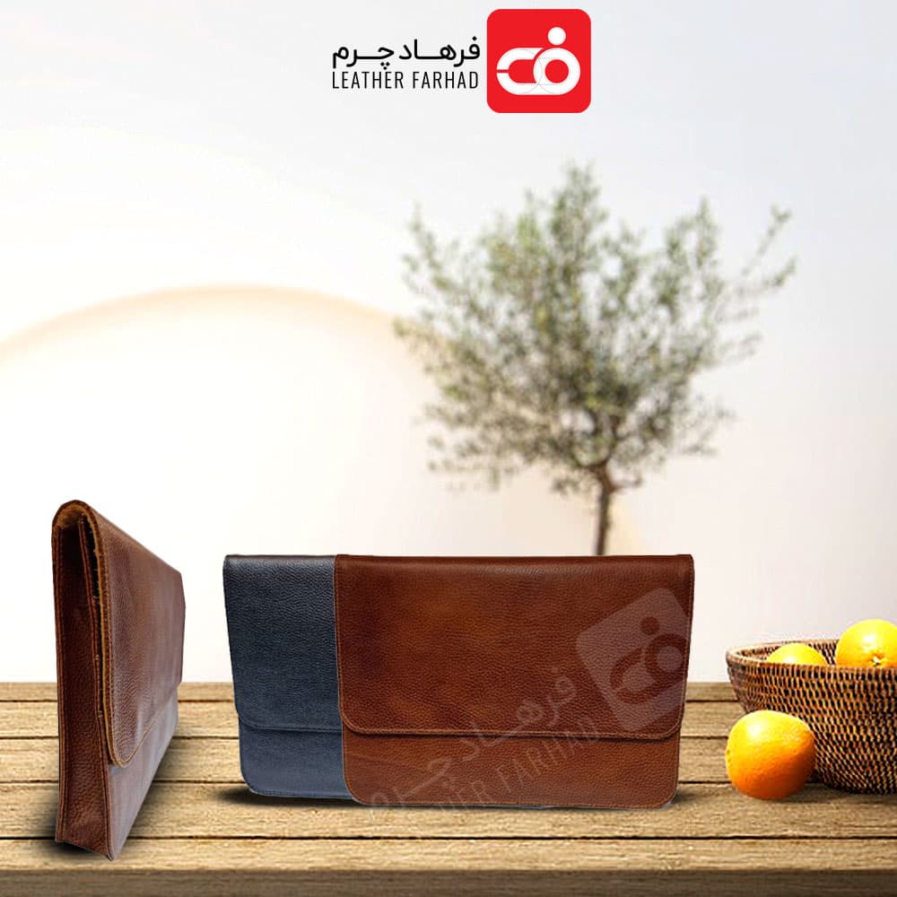 کیف فولدر کلاسوری اسپرت زنانه و مردانه چرم طبیعی اصل اعلا