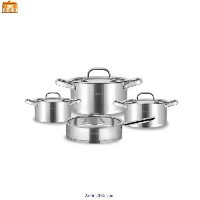 سرویس قابلمه استیل 8 پارچ عرشیا SS014-2767