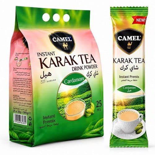 چای کرک کمل با طعم هل بسته 25 عددی — تصویر ۲
