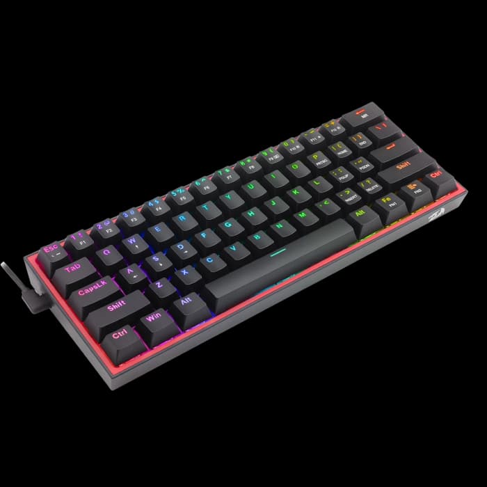 کیبورد ردراگون مدل FIZZ K617 BLACK باسیم — تصویر ۵