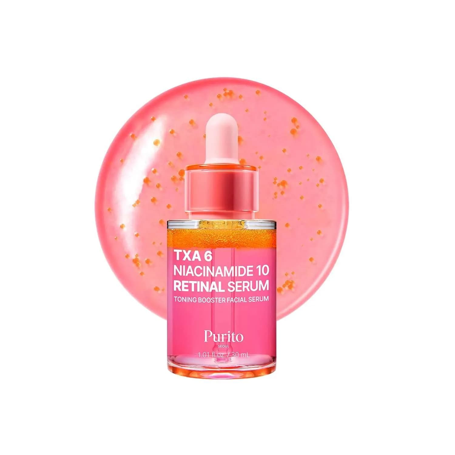سرم روشن‌کننده و ضدلک پیوریتو‌ مدل TXA Niacinamide Retinal حجم 30 میلی‌لیتر