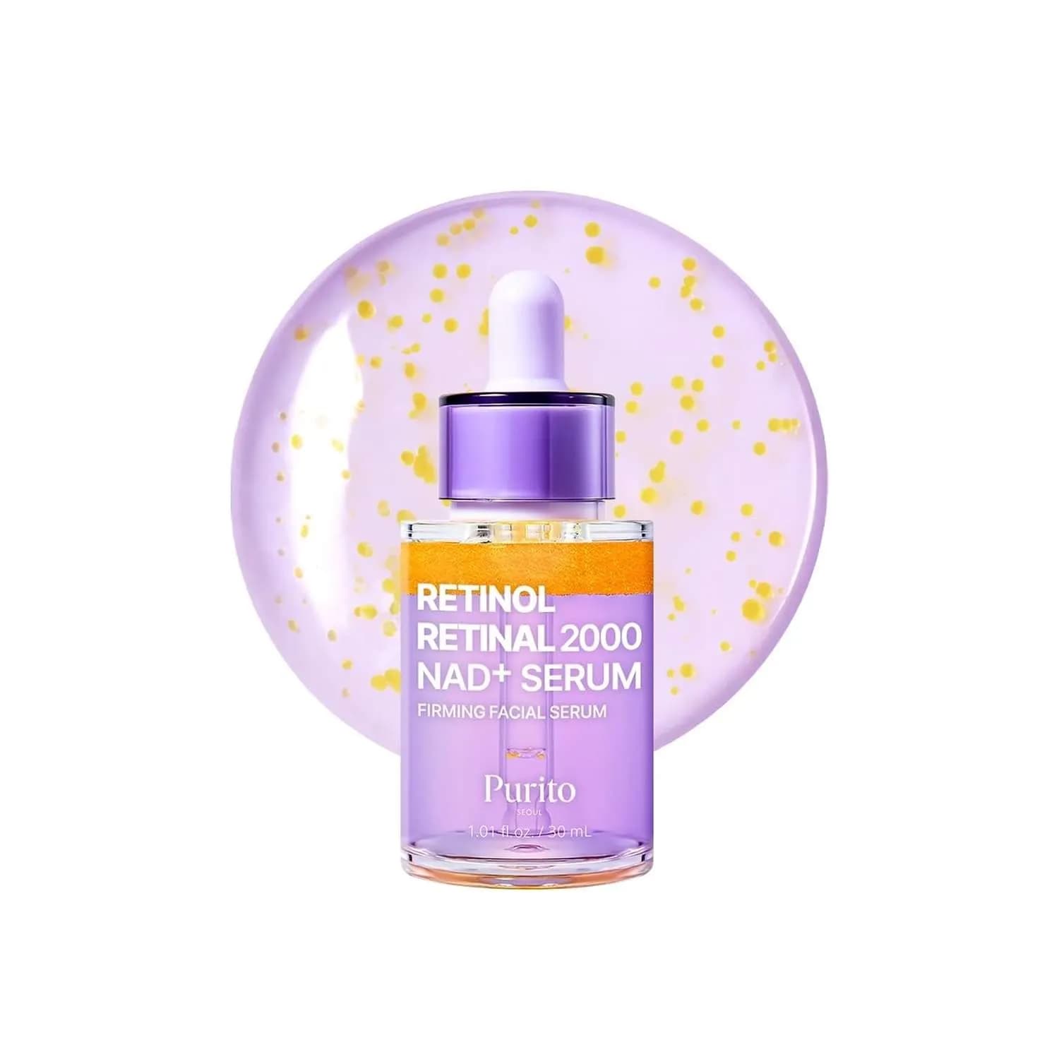 سرم جوانساز پیوریتو‌ مدل Retinol Retinal 2000 رتینول رتینال حجم 30 میلی‌لیتر