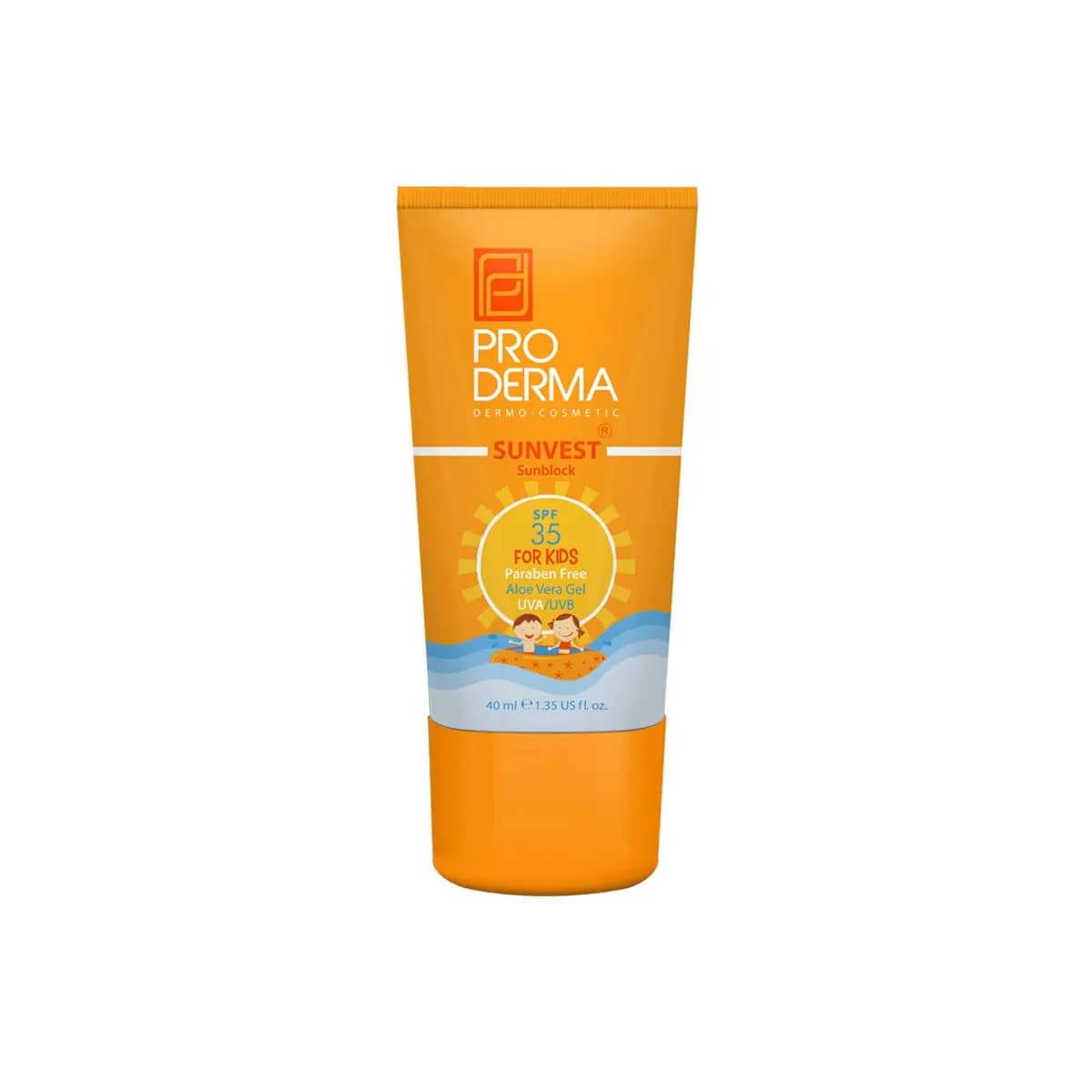 کرم ضد آفتاب کودکان SPF35 پرودرما 40 میلی لیتر — تصویر ۳
