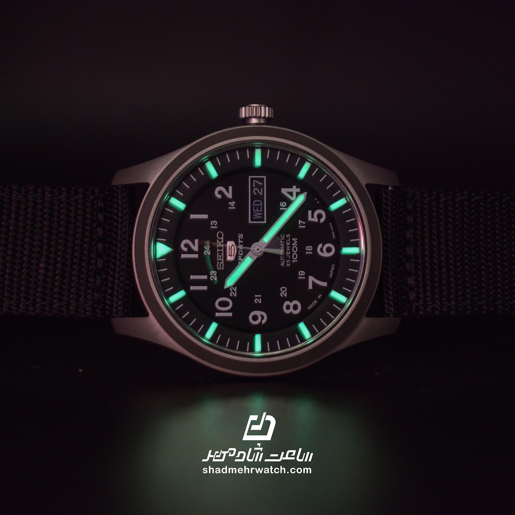 ساعت مچی مردانه سیکو 5 مدل 7s36-03j0 — تصویر ۵