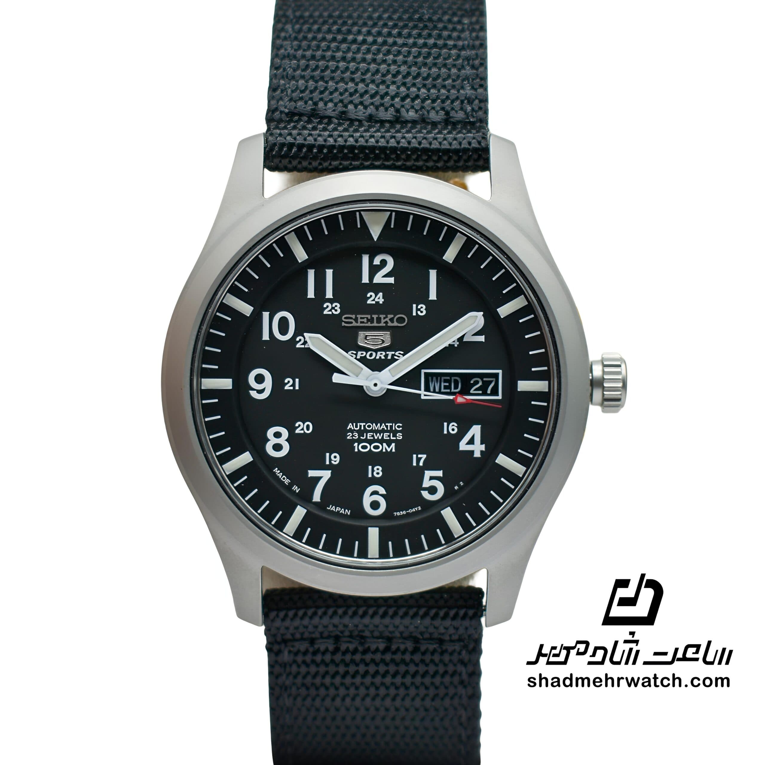 ساعت مچی مردانه سیکو 5 مدل 7s36-03j0 — تصویر ۲