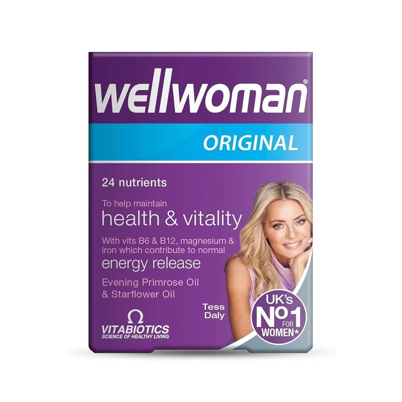 مولتی ویتامین ولوومن مدل Wellwoman Original بسته بندی 30 عددی