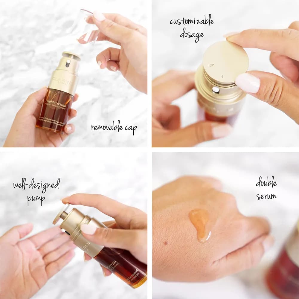 سرم جوانساز کلارنس مدل Double Serum — تصویر ۴