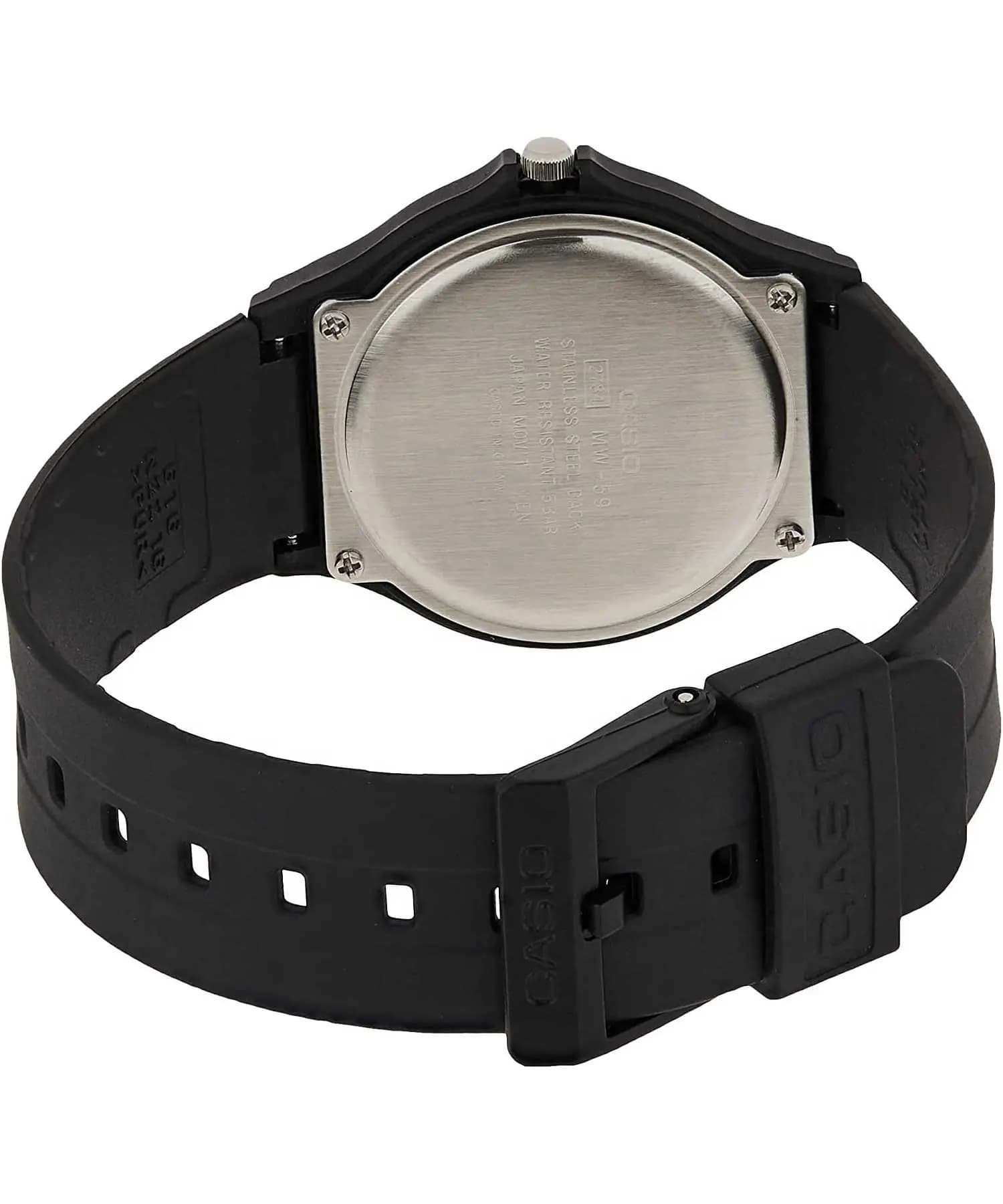 ساعت مچی تک موتور کاسیو (Casio) MW-59-1BVDF — تصویر ۱۰