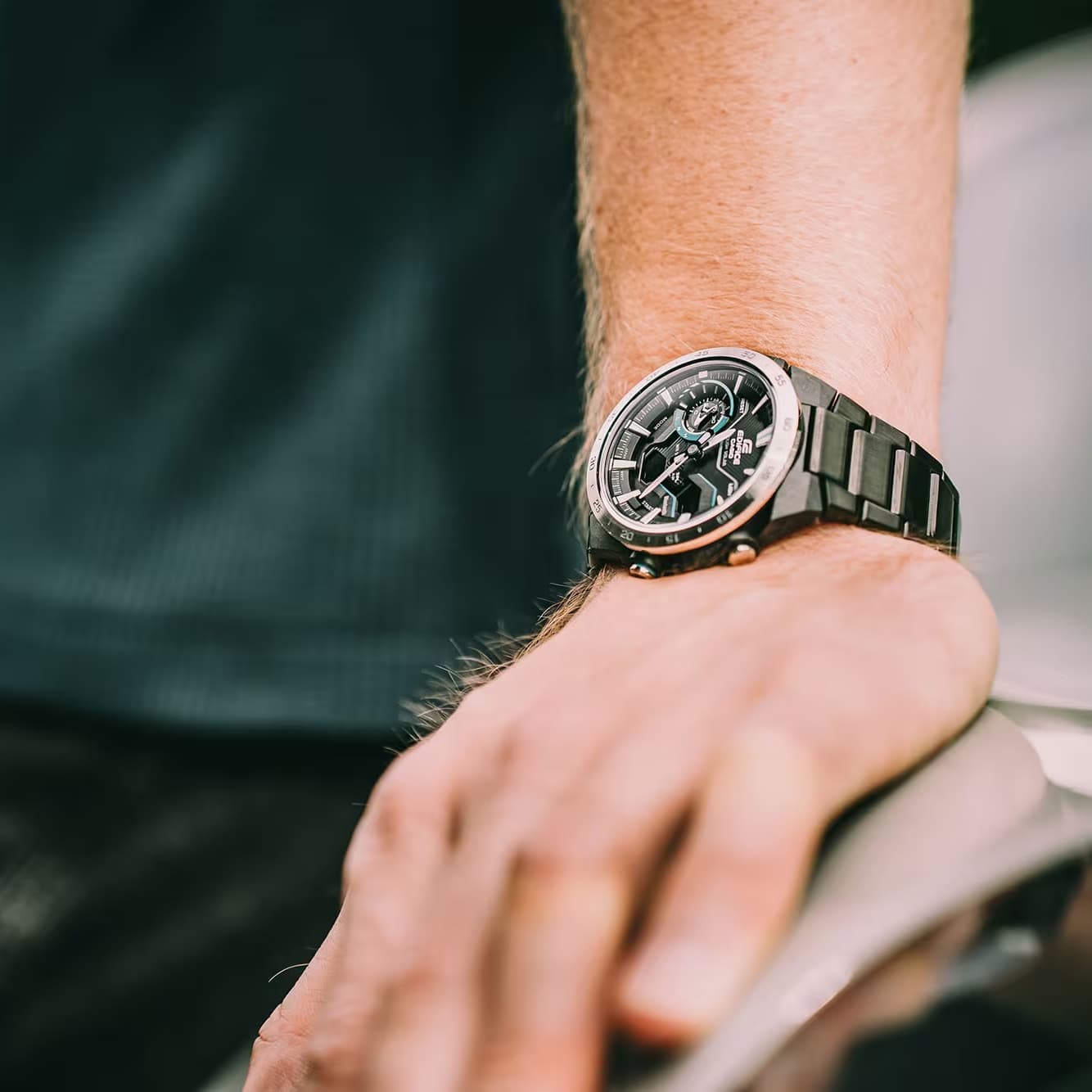 ساعت مچی کاسیو (Casio) مدل EDIFICE ECB-2200DD-1ADF — تصویر ۱۱