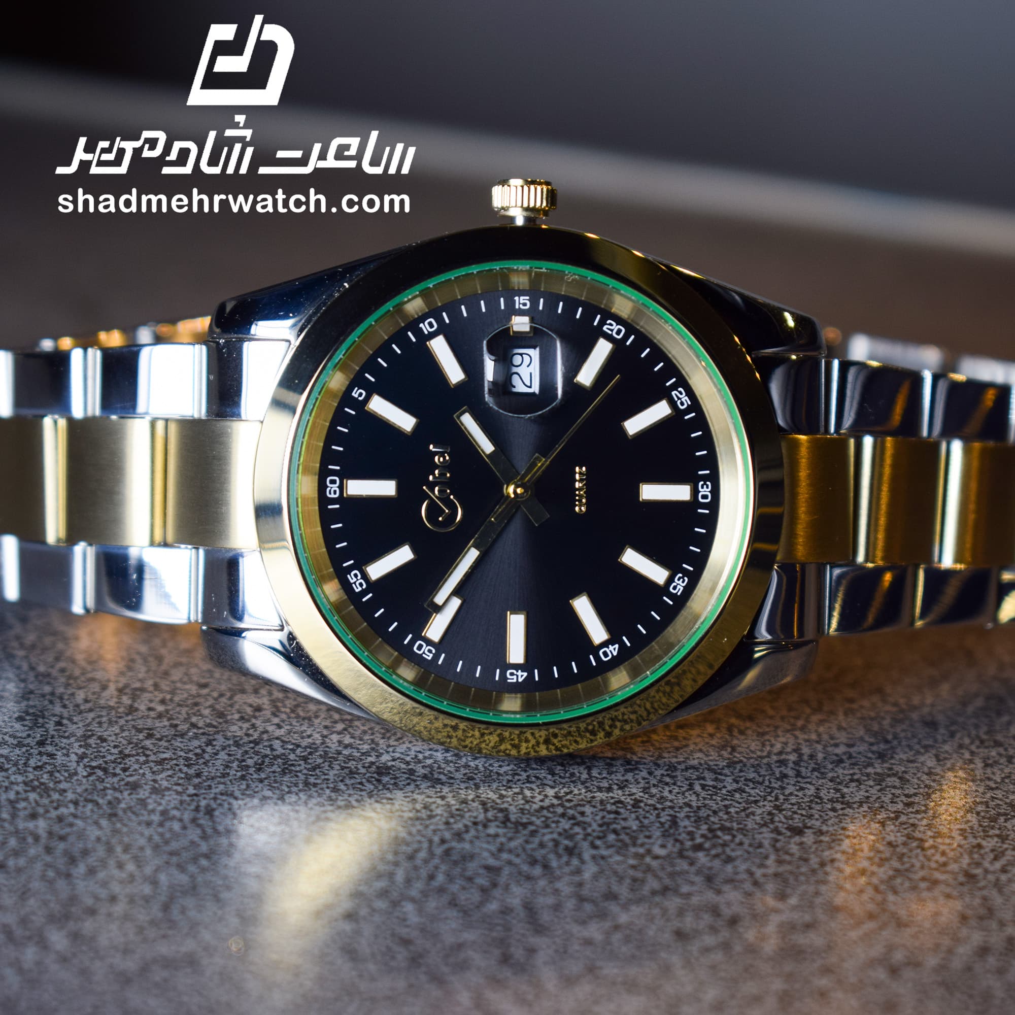 ساعت مچی تک موتور مردانه کوبل (COBEL ) CB6207G-1 — تصویر ۱۱