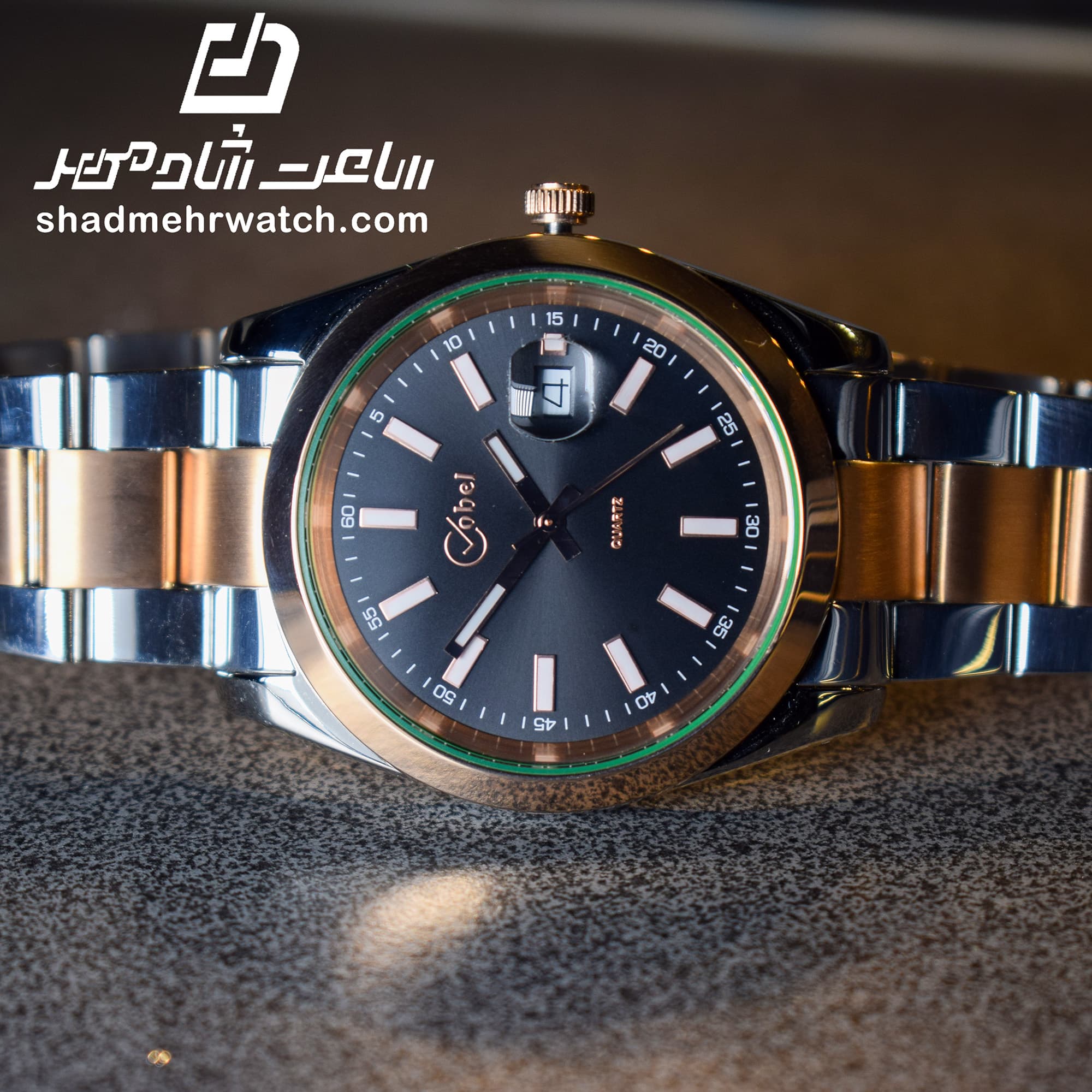 ساعت مچی تک موتور مردانه کوبل (COBEL ) CB6207G-1 — تصویر ۷