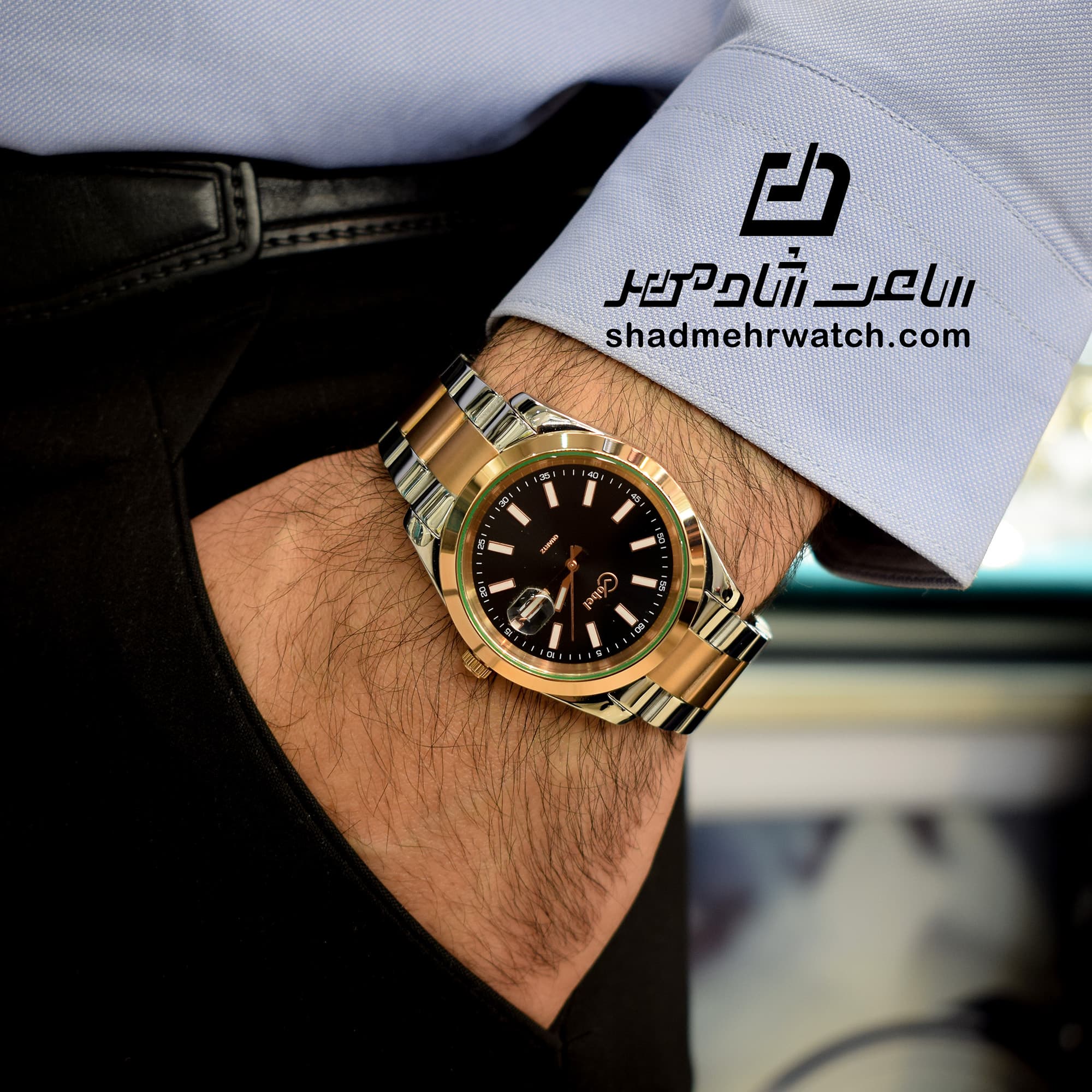 ساعت مچی تک موتور مردانه کوبل (COBEL ) CB6207G-1 — تصویر ۸