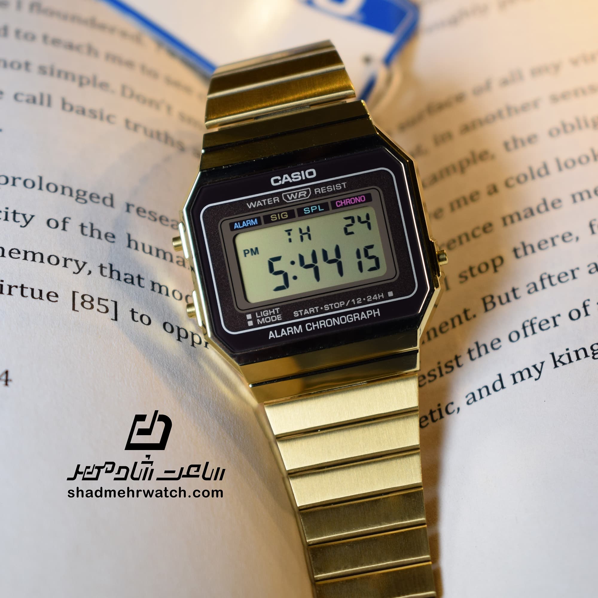 ساعت مچی کاسیو (Casio) مدل A700WG-9ADF — تصویر ۹