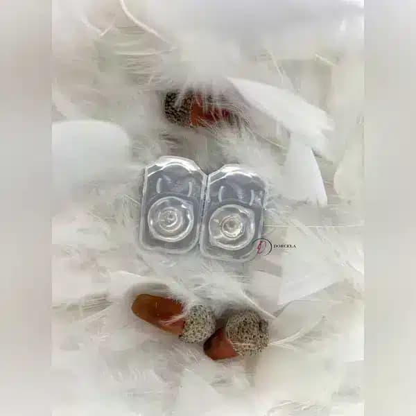 لنز چشم هیدروکر HIDROCOR رنگ عسلی HAZEL بدون دور