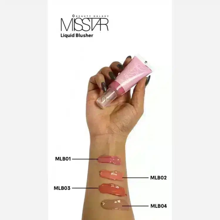 رژگونه مایع میس استار MIS STAR مدل LIQUID BLUSHER حجم 20 میل — تصویر ۷