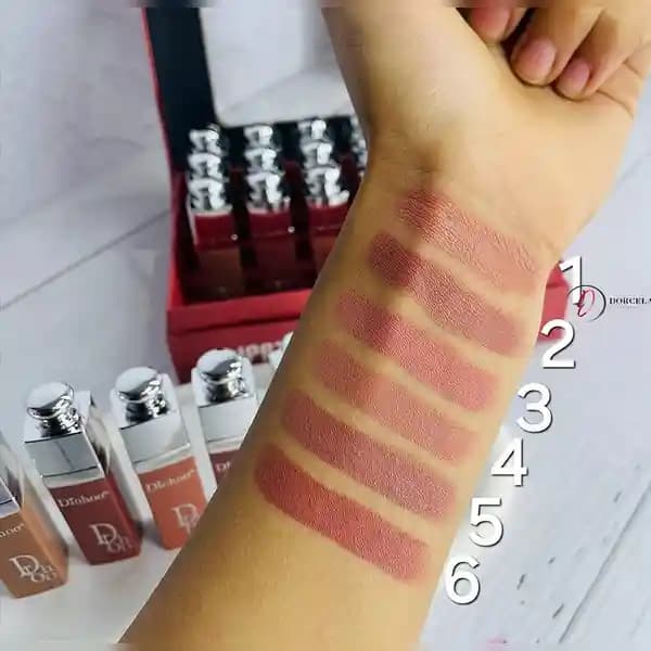 رژ لب جامد طرح دیور اورجینال DROHOO رنگ نود — تصویر ۵