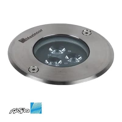 چراغ دفنی 7 وات مدل اینترالوکس سری optimax مازی نور