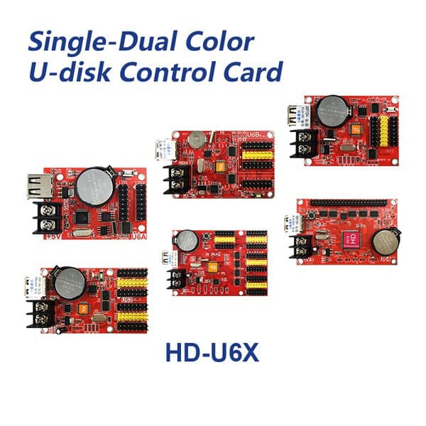 برد تابلو روان huidu HD-U6A — تصویر ۸