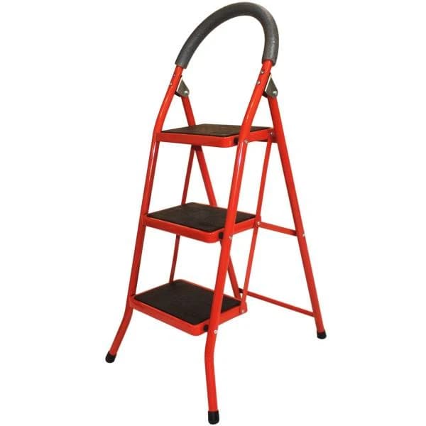 نردبان 3پله تاشو فلزی کاراسان(اصل)