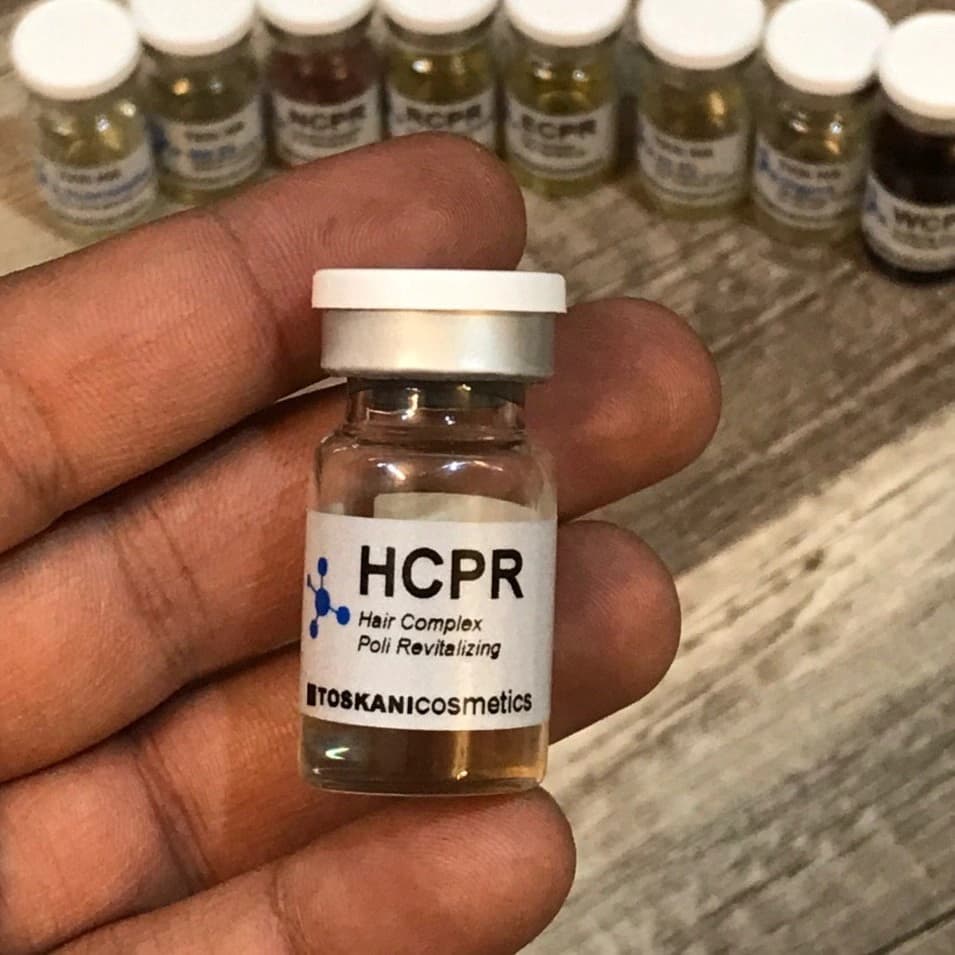 کوکتل رفع ریزش وتقویت موی مردان و زنان توسکانی مدل HCPR — تصویر ۳