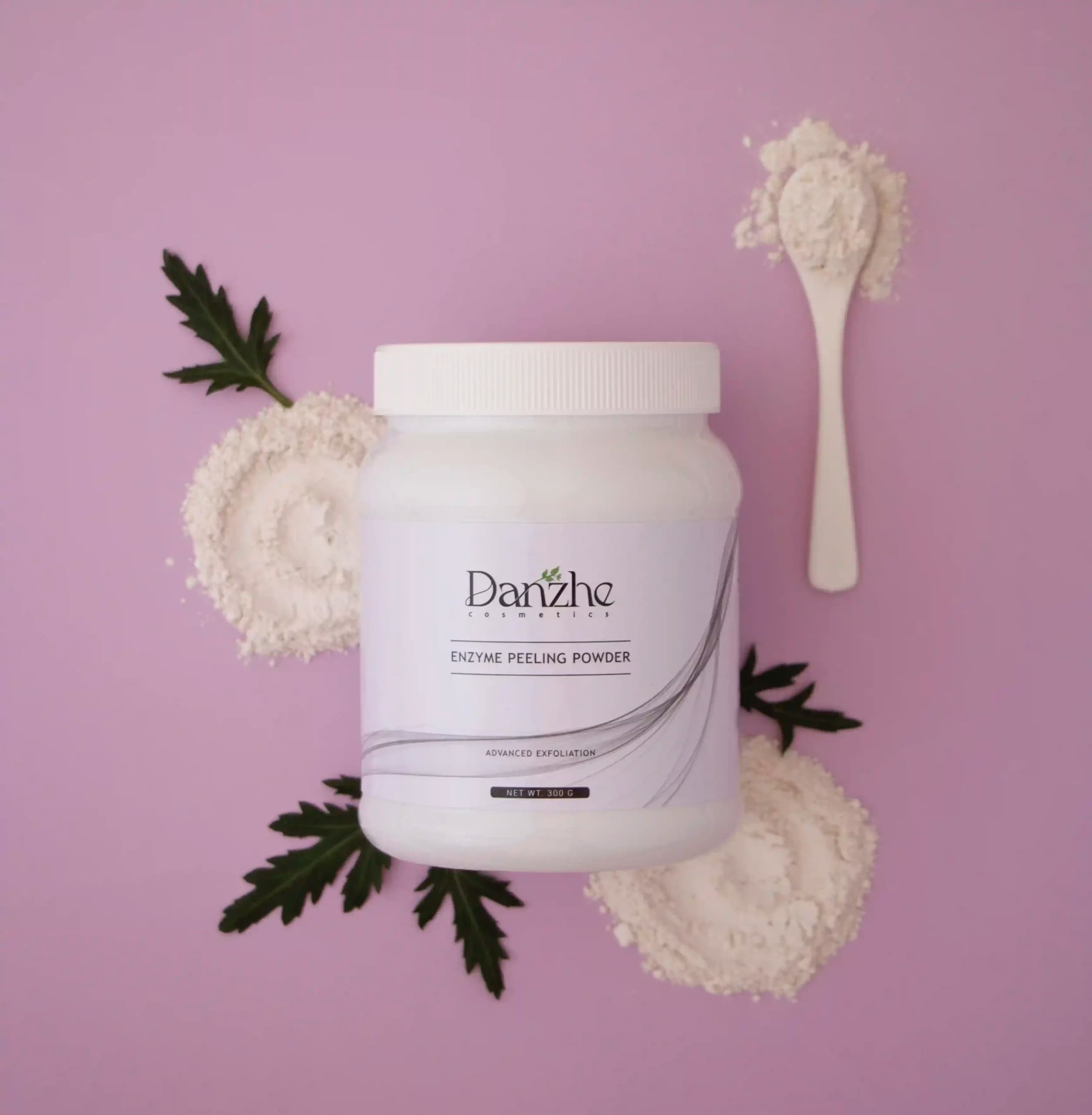 پیلینگ آنزیمی دانژه حجم 300 گرم enzyme peeling powder — تصویر ۳