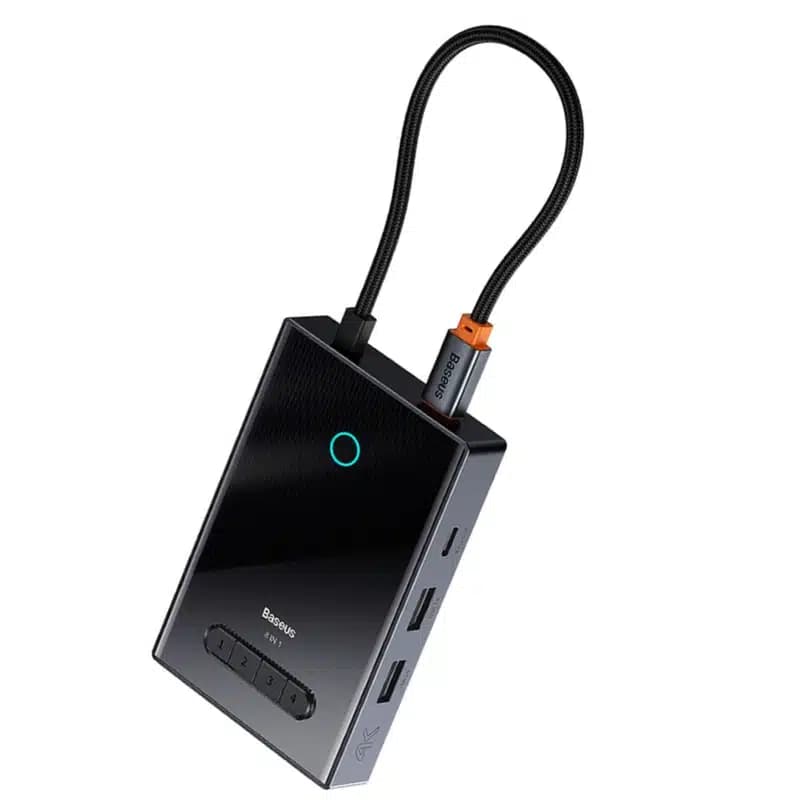 هاب 8 پورت USB-C باسئوس Focus Series مدل BS-OH082 — تصویر ۸