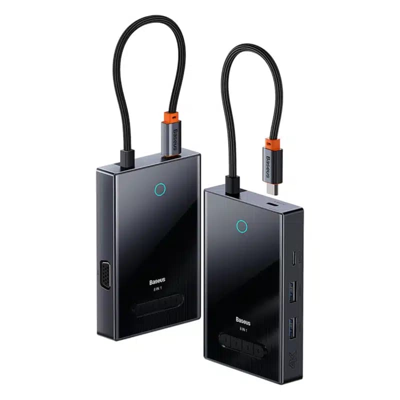 هاب 8 پورت USB-C باسئوس Focus Series مدل BS-OH082 — تصویر ۶
