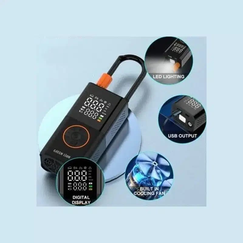 پمپ باد شارژی گرین لاین GTI-01 با فشار 150 PSI — تصویر ۵
