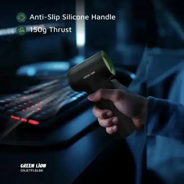 جت فن شارژی گرین لاین JetFlow با موتور براشلس 90 وات — تصویر ۱۲