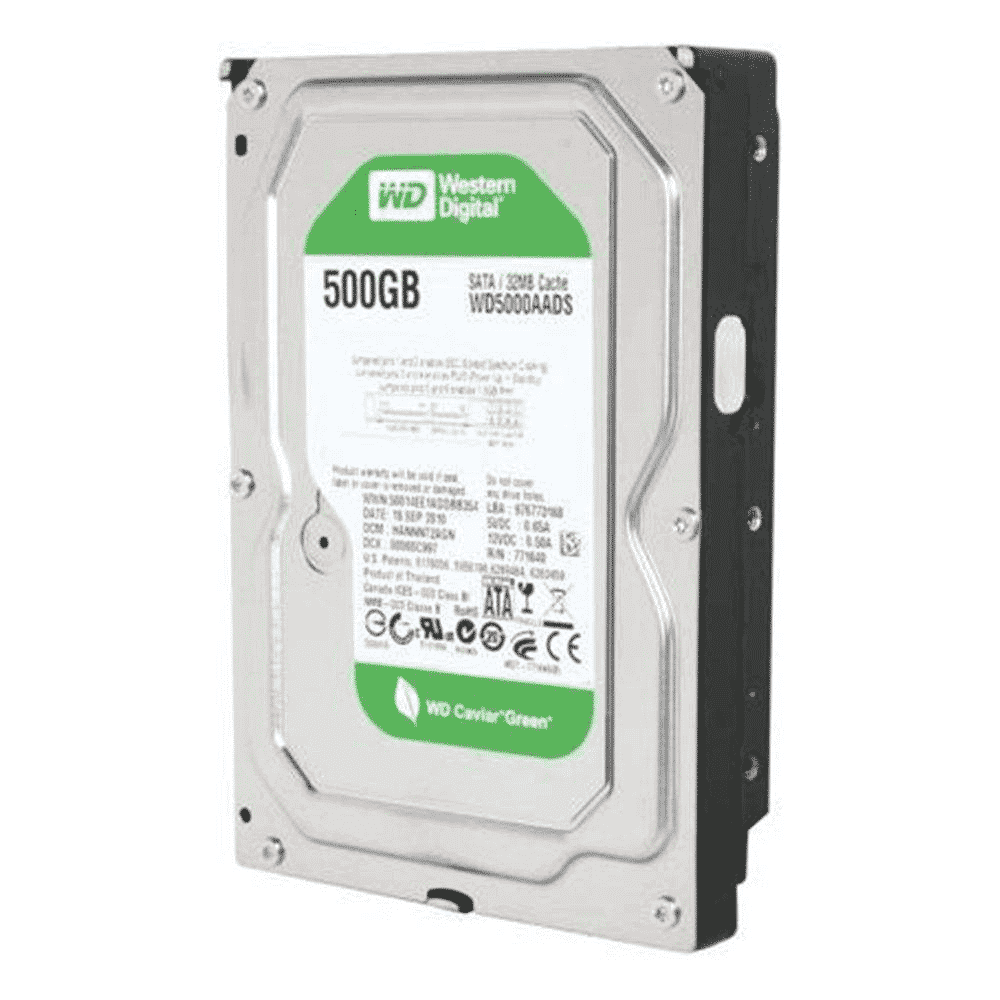 هارد دیسک اینترنال وسترن دیجیتال مدل Green WD5000AADS ظرفیت 500 گیگابایت — تصویر ۴