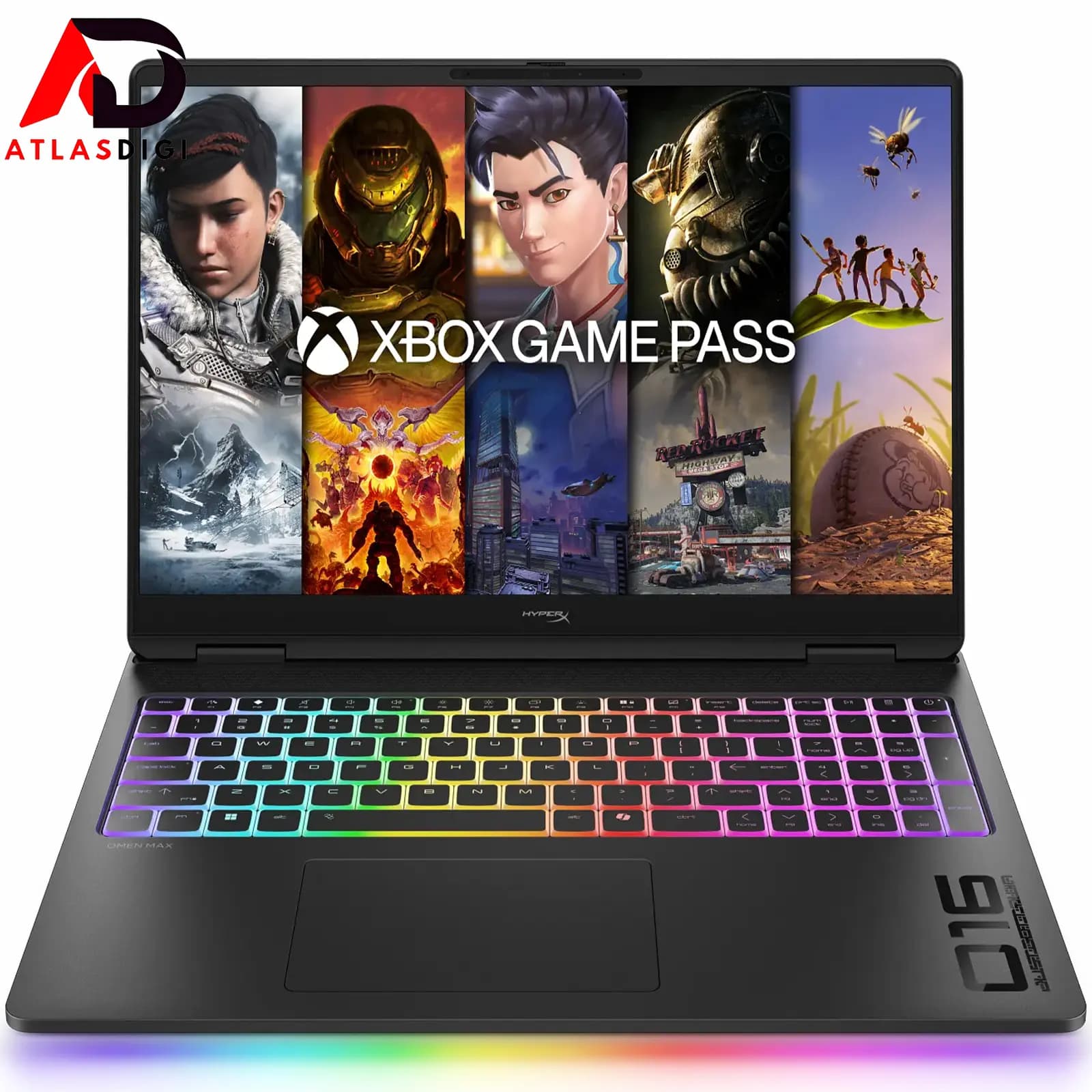 لپ تاپ گیمینگ اچ پی مدل HP HyperX OMEN MAX 16 2026 Ultra 7 270HX Plus RTX™ 5070TI 32GB 1TB 2.5K 240HZ ips