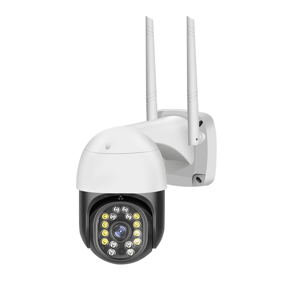 دوربین هوشمند چرخشی ضدآب دید در شب رنگی v380 مدل c18 pro — تصویر ۴
