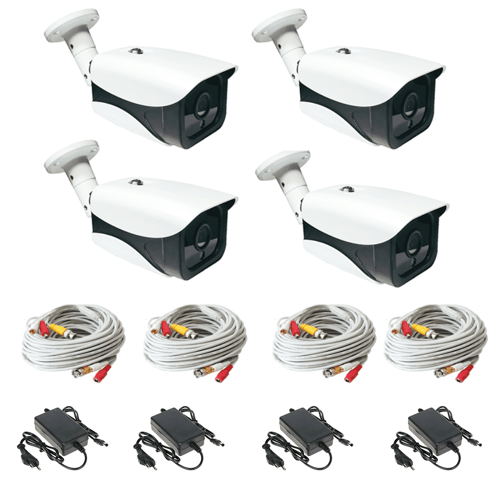 پک دوربین مداربسته 4 کانال با کیفیت 4 مگاپیکسل AHD 4ch kc3 — تصویر ۵