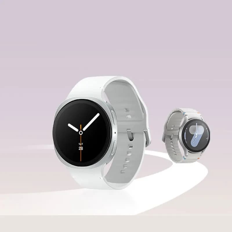 ساعت هوشمند 40 میلی متری سامسونگ مدل Galaxy Watch 8 با بند پلاستیکی — تصویر ۵