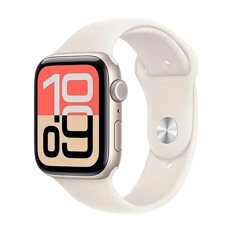 اپل واچ SE 3 Aluminum Case مدل 44 میلی متری با بند سیلیکونی — تصویر ۱۰