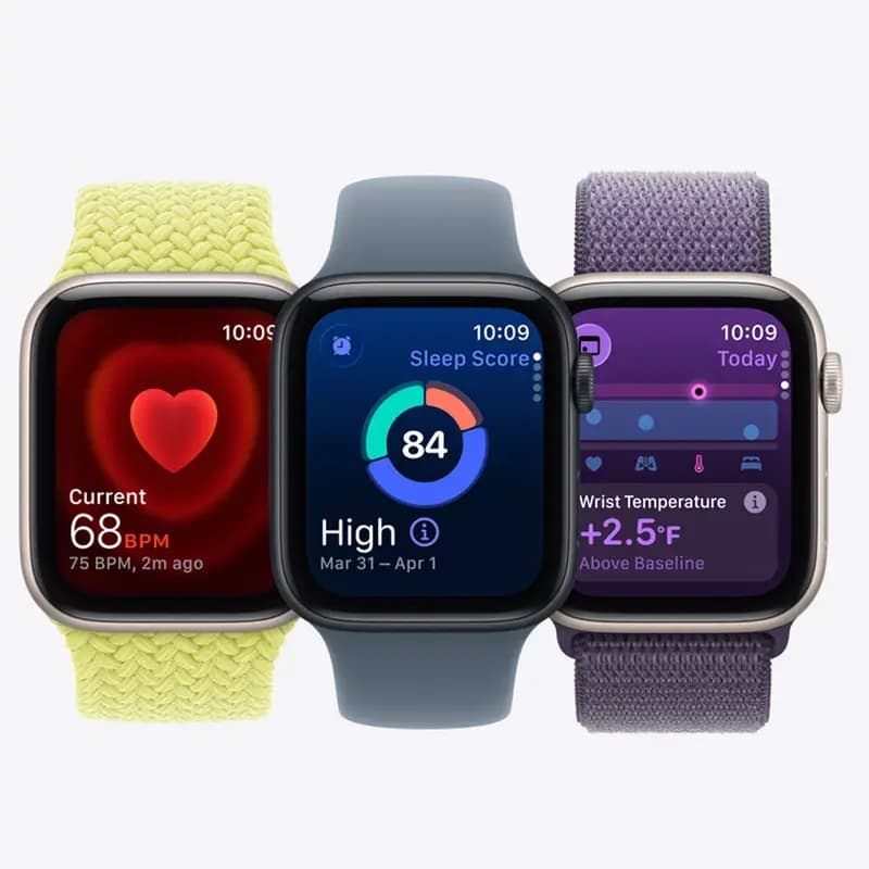 اپل واچ SE 3 Aluminum Case مدل 44 میلی متری با بند سیلیکونی — تصویر ۴