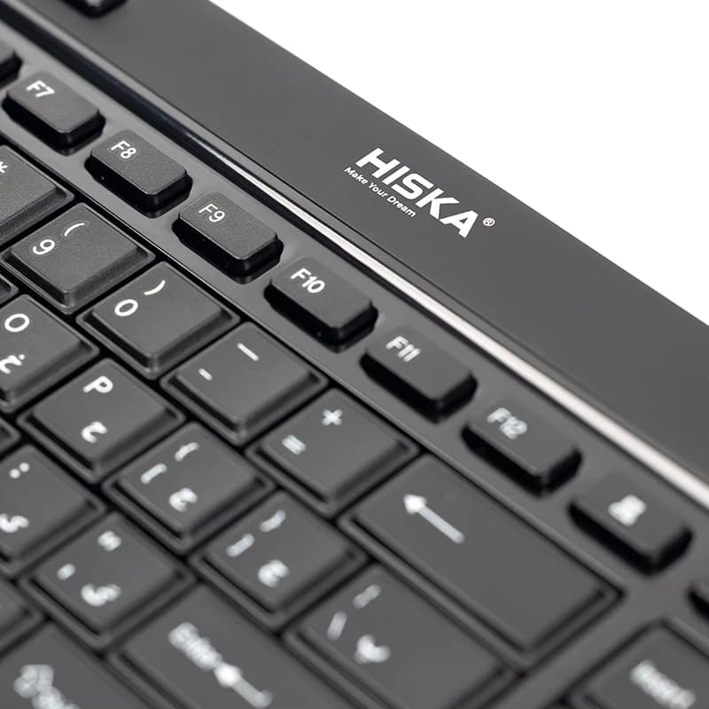 کیبورد هیسکا مدل HX-KE240W — تصویر ۱۲