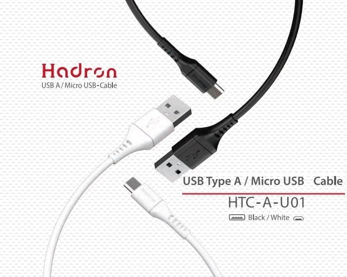 کابل میکرو یو اس بی هادرون A- U01 یک متری