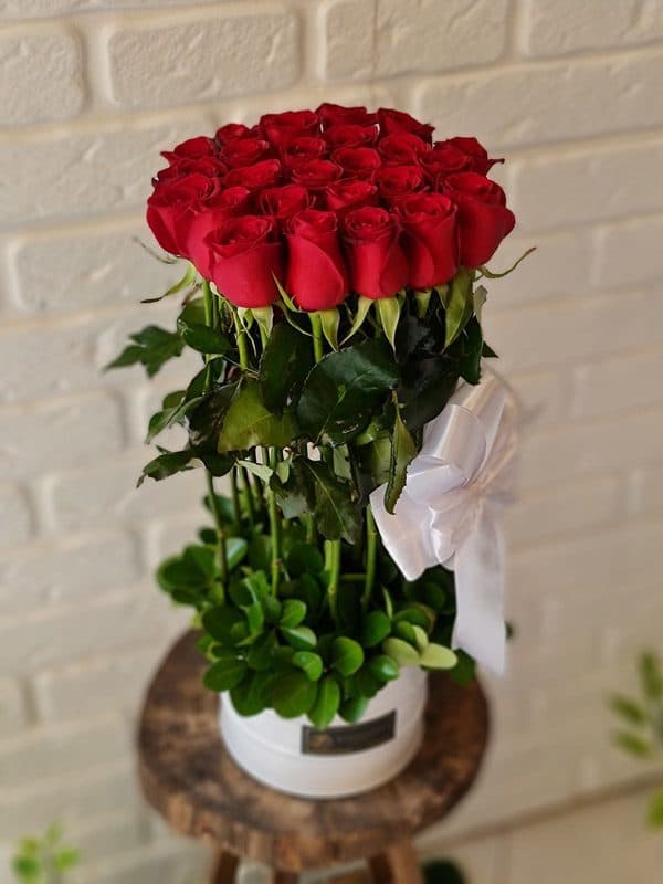 سبد گل تبریک کد 4065 – گل اور