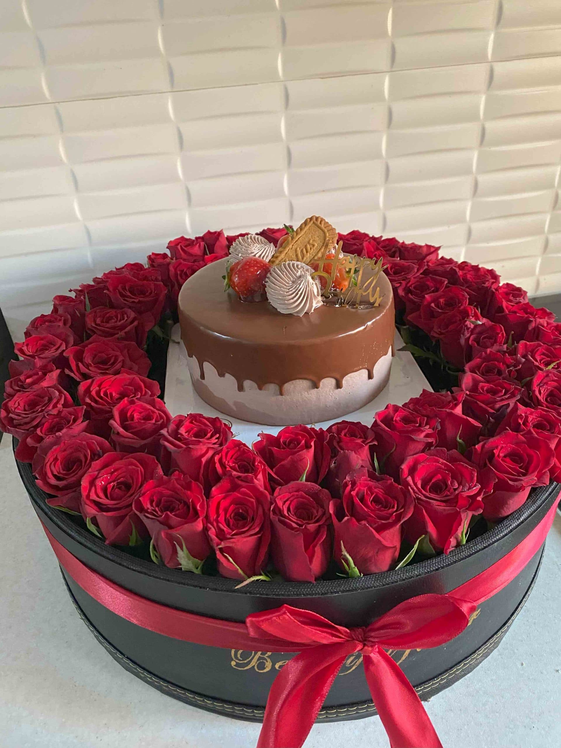 سبد گل تبریک کد 4062 – گل اور