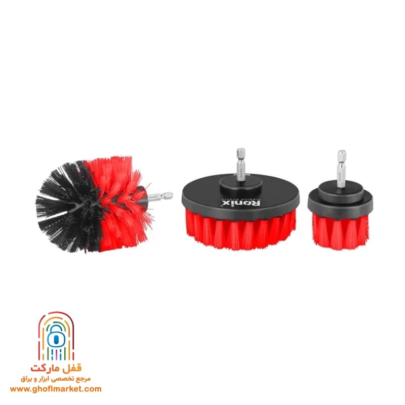 ست فرچه سردریلی 3 عددی رونیکس مدل RH-9959 — تصویر ۱۱